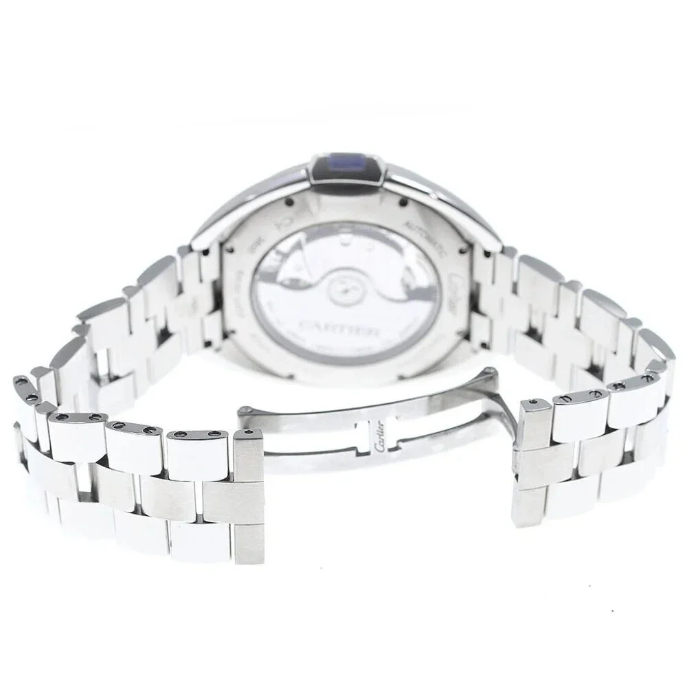 CARTIER Cres de Cartier WSCL0007 Date Silver Dial Automatic Men's Watch_816577 - Picture 6 of 6
